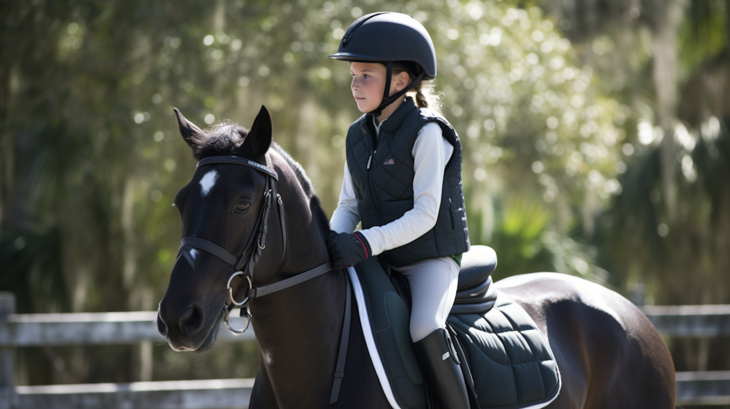 Quel airbag équitation choisir pour un enfant